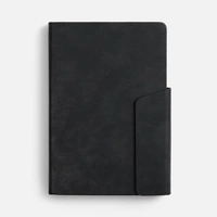 Ежедневник Leadmark, недатированный, черный