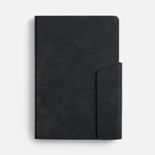 Ежедневник Leadmark, недатированный, черный