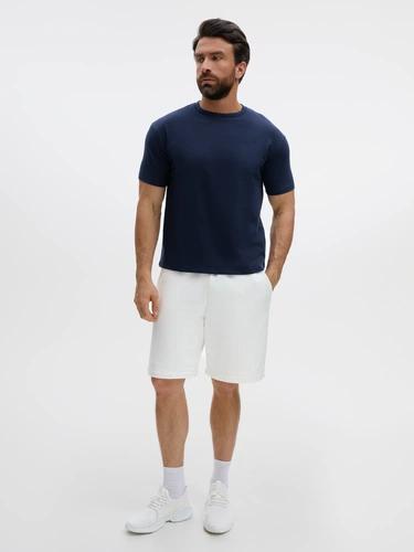 Футболка унисекс Durington, темно-синяя