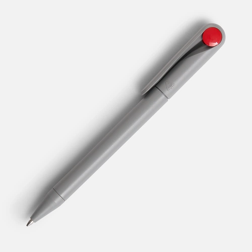 Ручка шариковая Prodir DS1 TMM Dot, серая с красным