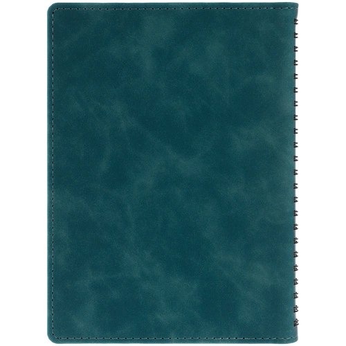 Ежедневник Spring Urban на заказ, недатированный, изумрудный