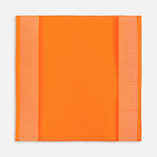 Лейбл тканевый Epsilon, L, оранжевый неон