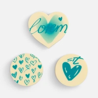 Набор из 3 печений Dream White на заказ