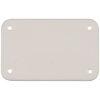 Лейбл из ПВХ Kreta, S, белый