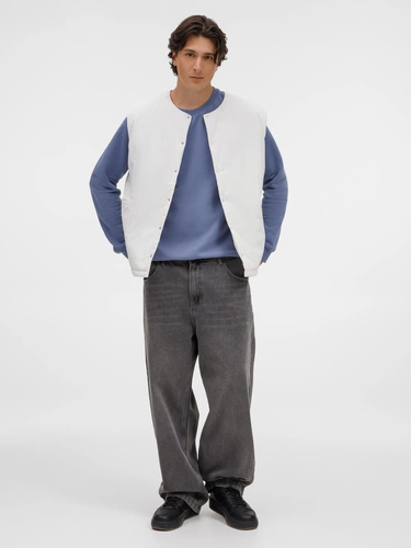 Жилет унисекс Veter, молочно-белый