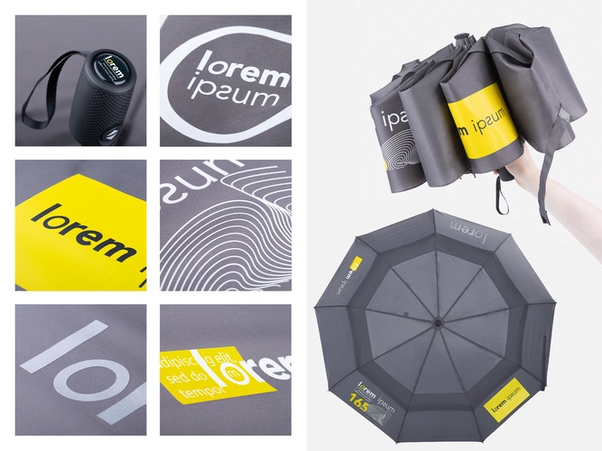 Сет зонтов с нанесением