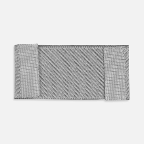 Лейбл тканевый Epsilon, XXS, серый