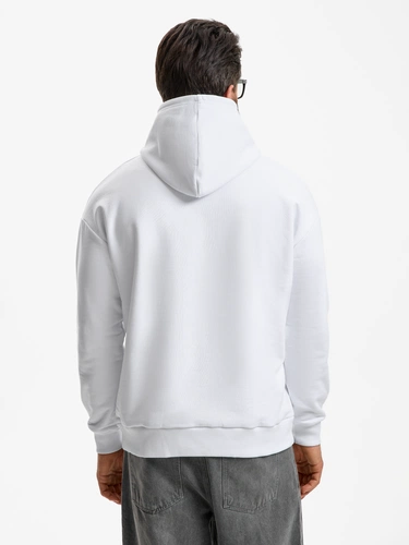 Худи унисекс оверсайз Daylero, белое