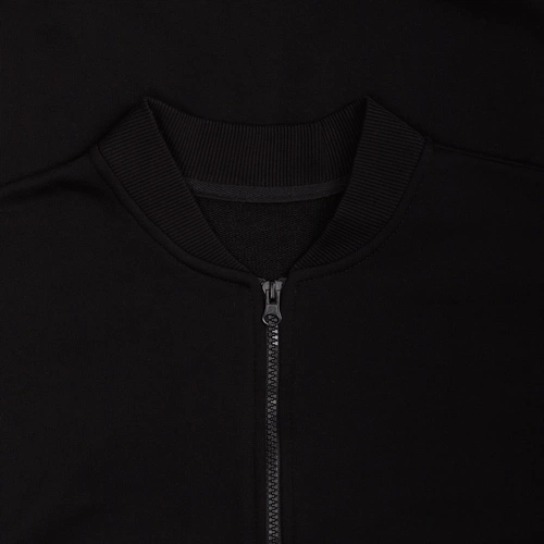 Бомбер унисекс Townie, черный