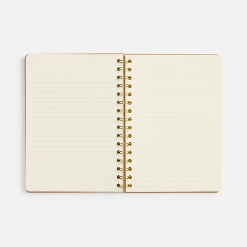 Ежедневник Spiral, недатированный, бежевый