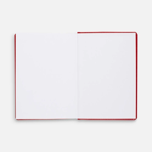 Ежедневник Nebraska, недатированный, красный