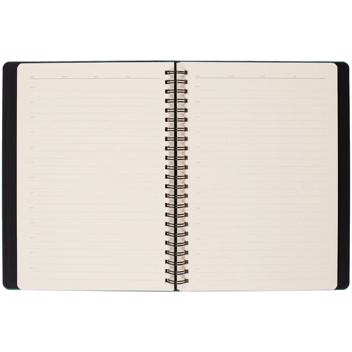 Ежедневник Spring Urban на заказ, недатированный, изумрудный