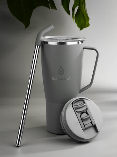 Термостакан Kasumigaoka, серый