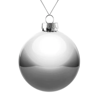 Оформительский шар Finery, 10 см, глянцевый