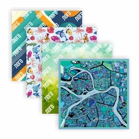 Платок с печатью на заказ ColorSharm, S