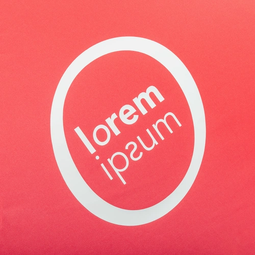 Зонт складной Five, светло-красный с нанесением