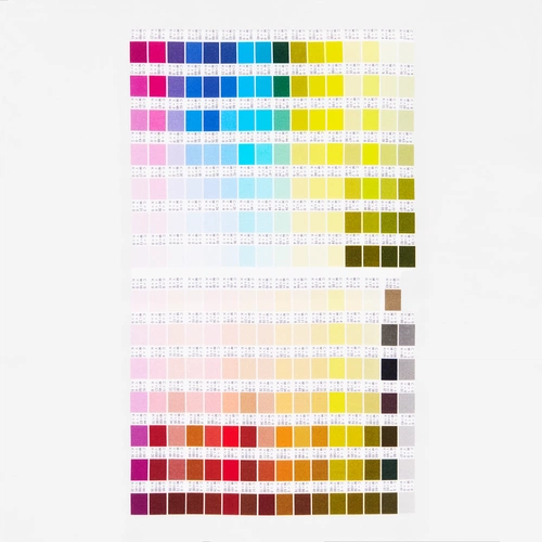 Футболка T-bolka 160 с DTG-печатью Kornit Color Сhart 2, белая, размер L