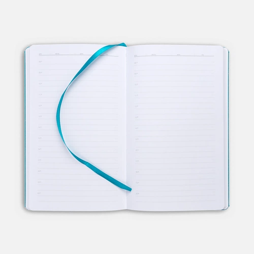 Ежедневник Nova Metal, недатированный, бирюзовый