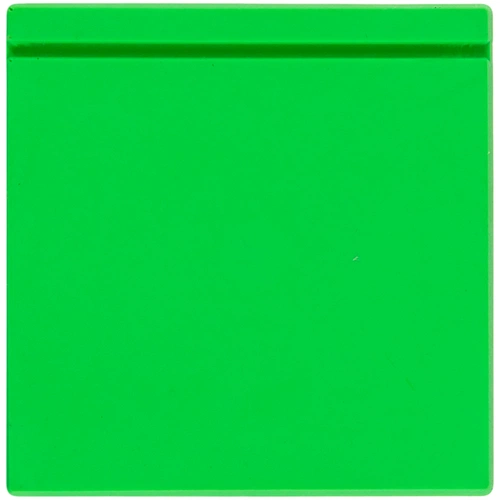 Лейбл из ПВХ Kare, зеленый неон