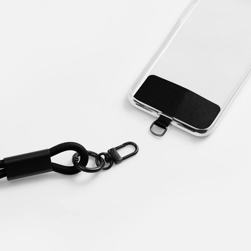 Кабель-ланьярд energyFlex Power Delivery 60 Вт, черный