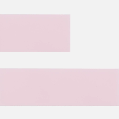 Лента силиконовая Biguna 35 S, прозрачная розовая, 50 см