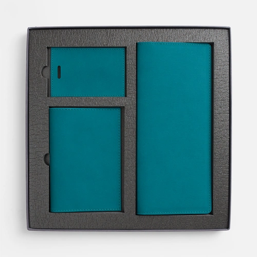 Набор Nubuk Trio, бирюзовый