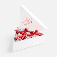 Подарочный сет новогодних шаров Finery Gloss с тампопечатью