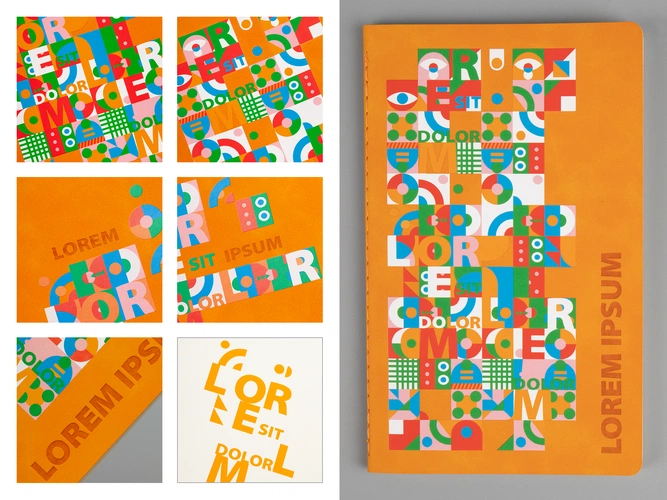 Комплект блокнотов Luba с нанесением