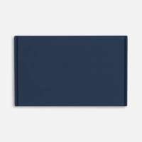 Лейбл из ПВХ Dzeta, XL, темно-синий