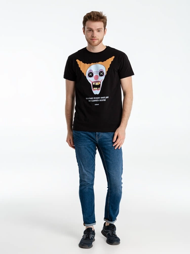 Футболка «Цирк», черная