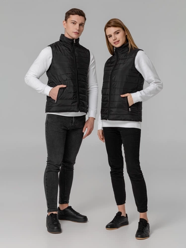 Жилет двусторонний Climb, черный