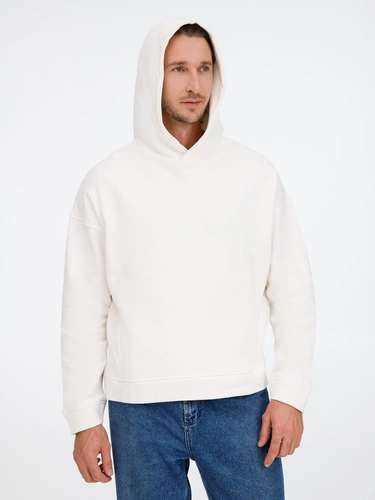 Худи оверсайз унисекс Tolla, молочное