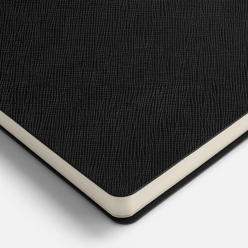 Ежедневник Lungo, недатированный, черный