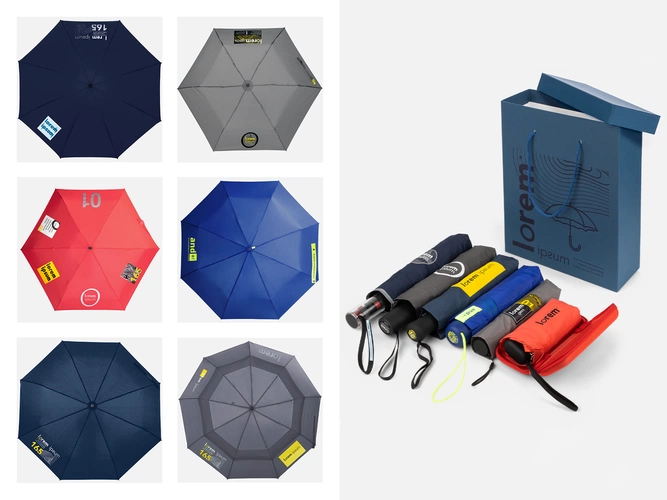 Сет зонтов с нанесением