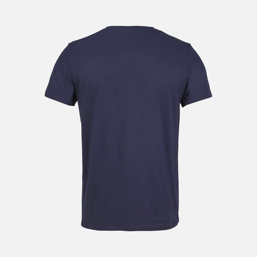 Футболка унисекс Regent с V-образным вырезом, кобальт (темно-синяя)