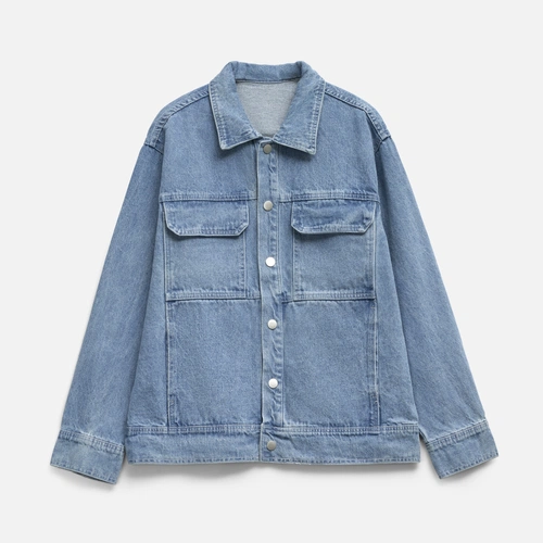 Куртка джинсовая O2, голубая