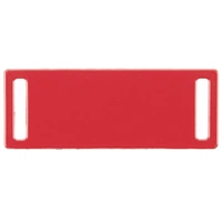 Шильдик металлический Kova, красный