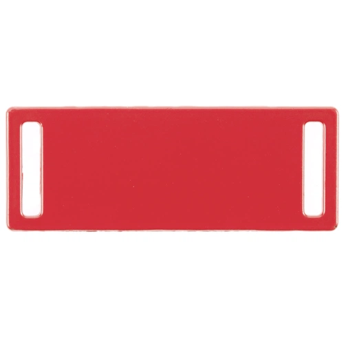 Шильдик металлический Kova, красный