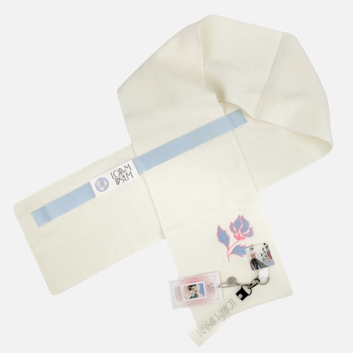 Шарф Urban Flow, молочно-белый