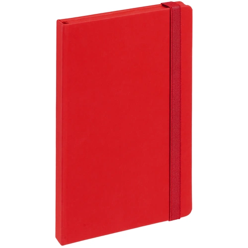 Блокнот Shall, в линейку, красный