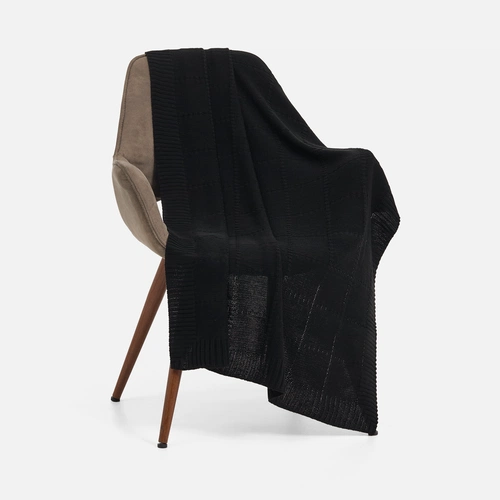 Плед Quadrisma, черный