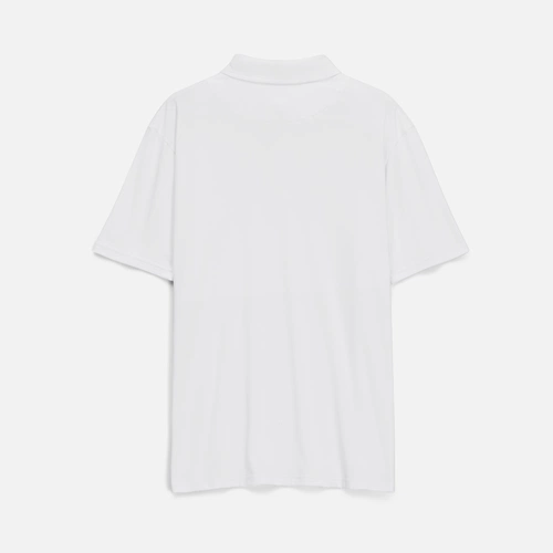 Рубашка поло унисекс Senti, белая