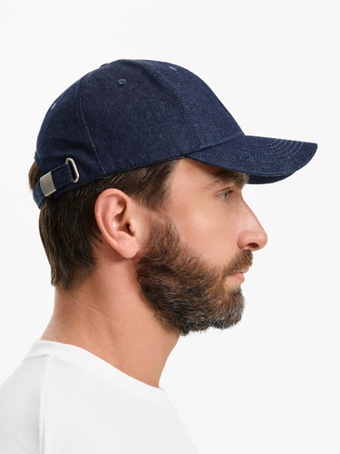 Бейсболка Denimate, темно-синяя