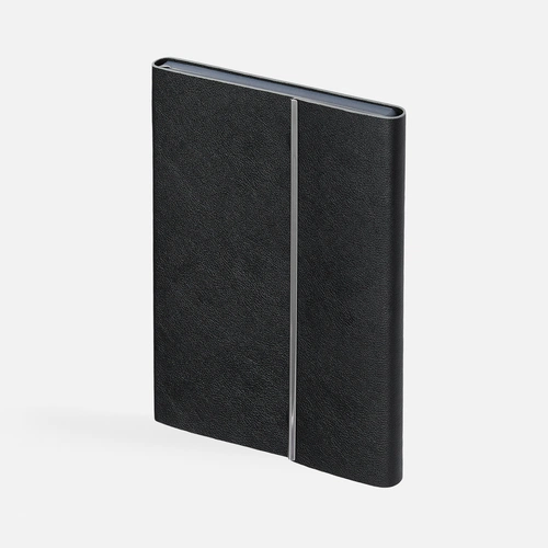Ежедневник Petrus Flap, недатированный, черный