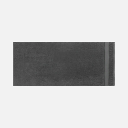 Полотенце махровое Terrychic, среднее, темно-серое