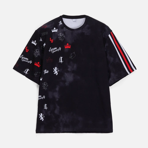 Футболка оверсайз Originelli Terry с полной запечаткой на заказ