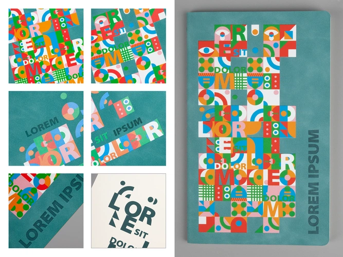 Комплект блокнотов Luba с нанесением