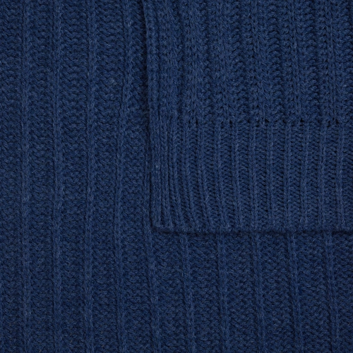 Плед Termoment, синий меланж