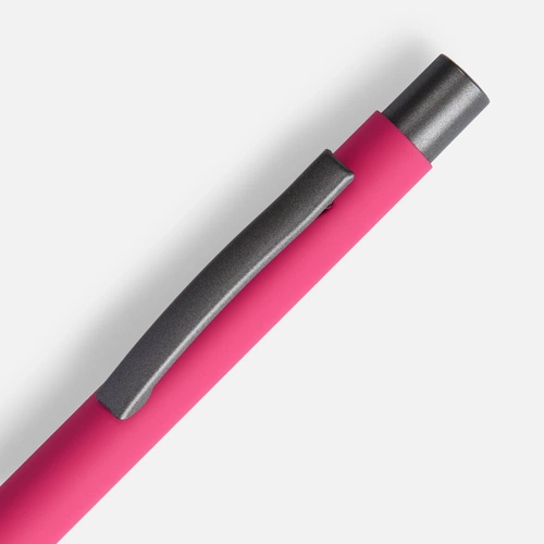 Ручка шариковая Atento Soft Touch, розовая