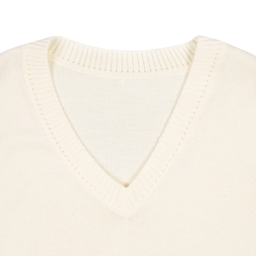 Жилет оверсайз унисекс Tad в сумке, молочно-белый